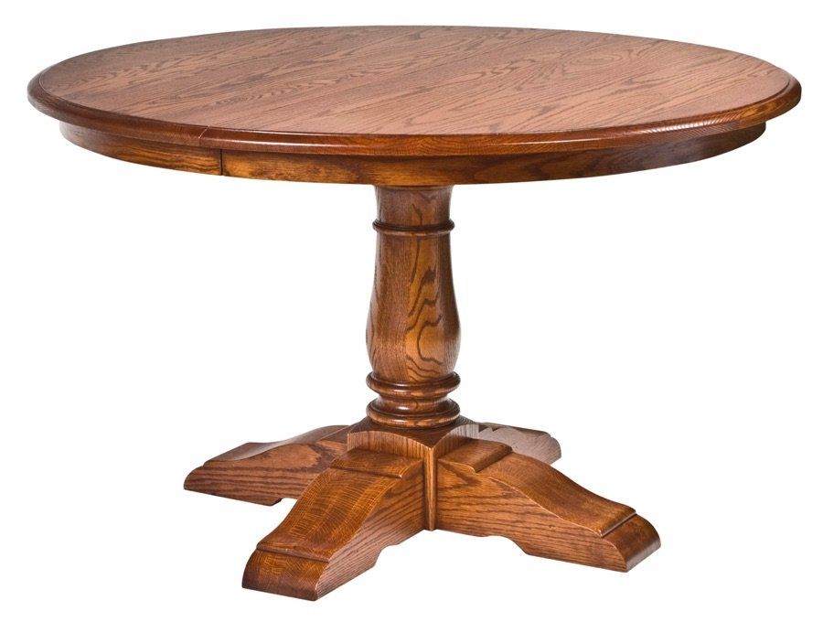 440 English Single Pedestal Table