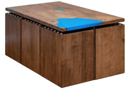 Custom furniture storage unit