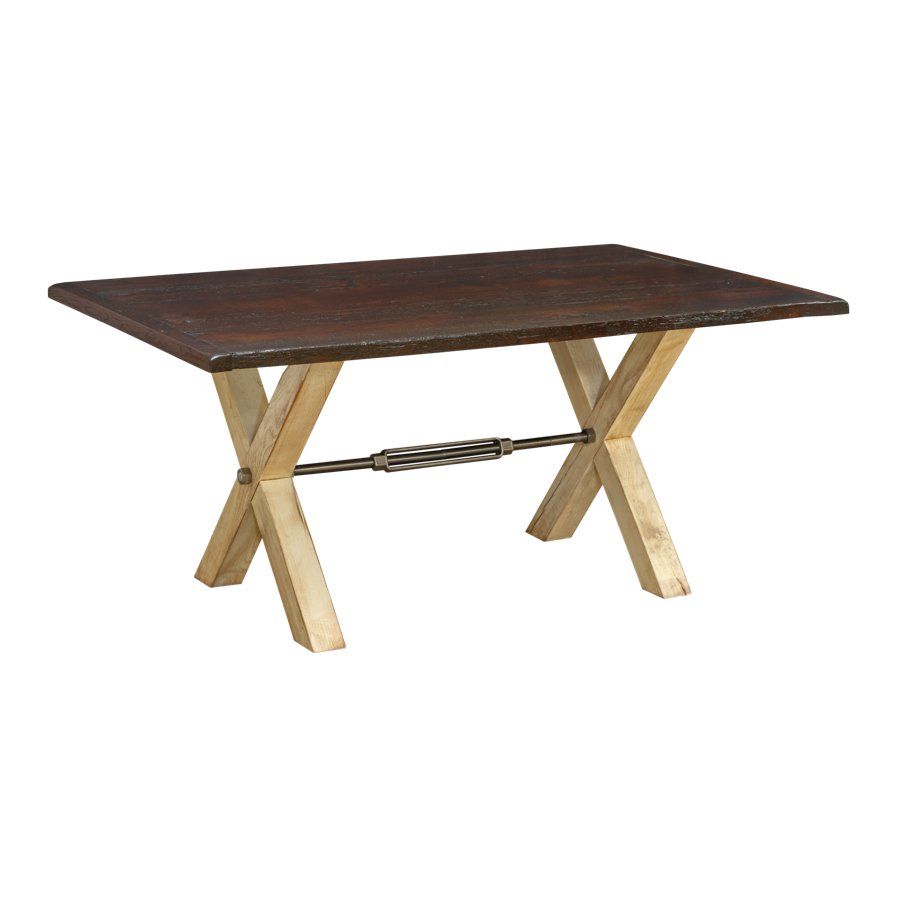 Farm Lane Dining Room Table with reclaimed barn wood top.