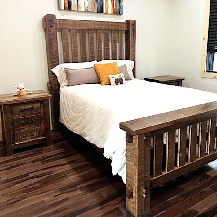 Queen Size Timber Bed