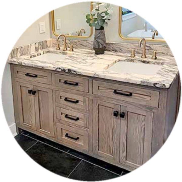 Custom kitchen island