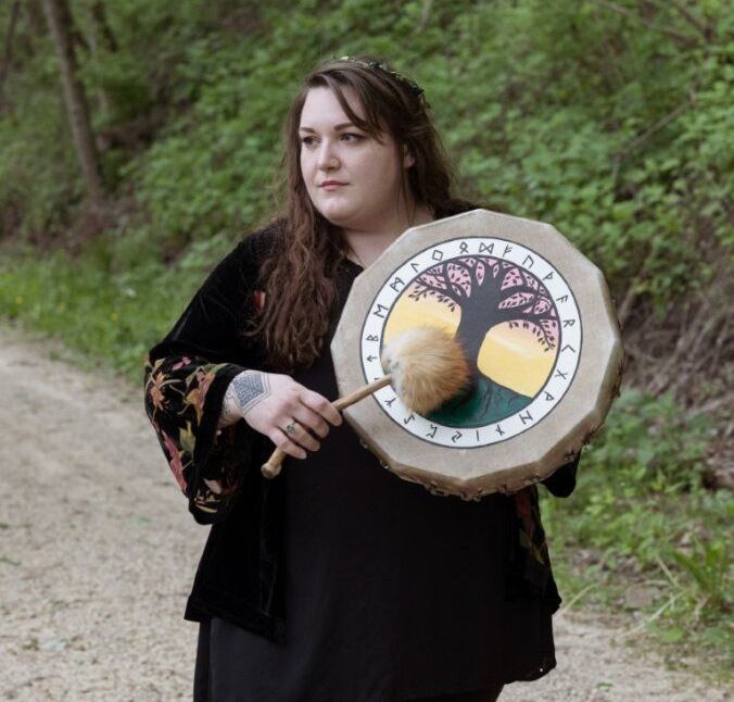 Laina drumming

