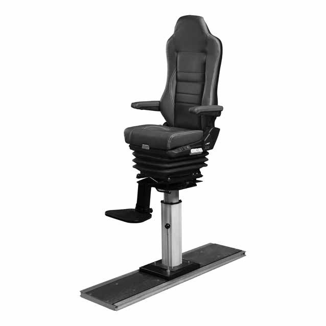 SSH Suspension helm and crew seat