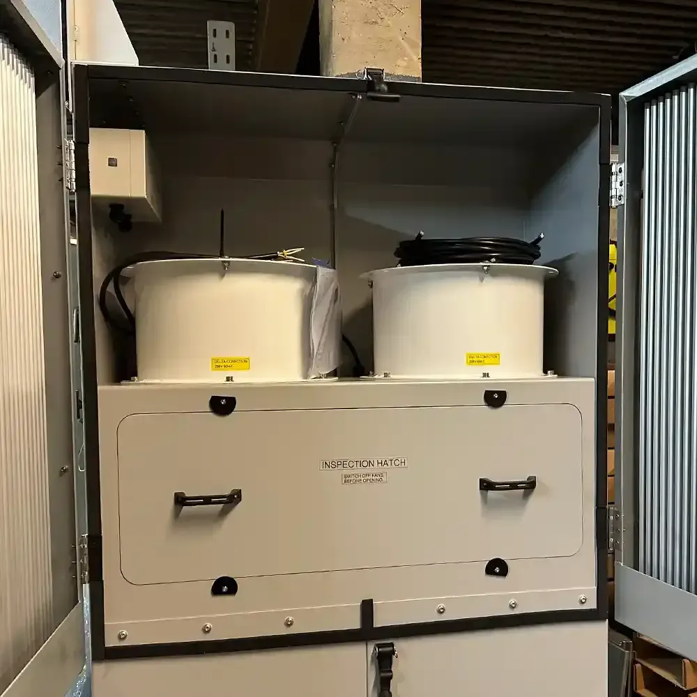 Inside look of the KPM Air Systems