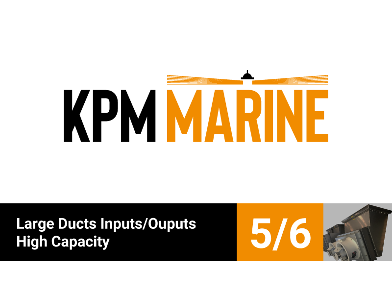 Large Ducts Inputs Outputs High Capacity 5 of 6