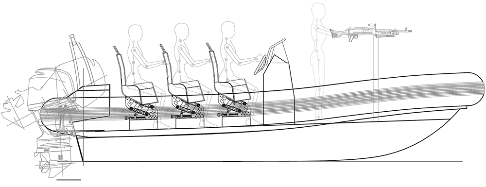 Marine seat layout 2