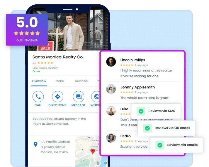 An optimized Google business profile