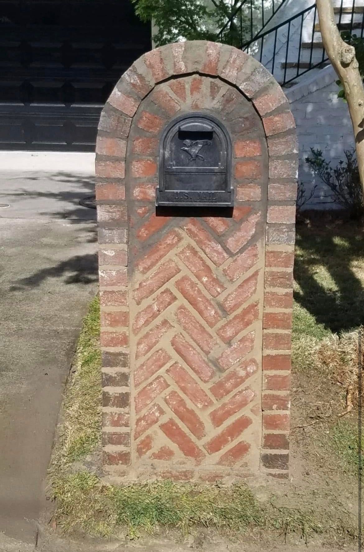 brick mailbox builders