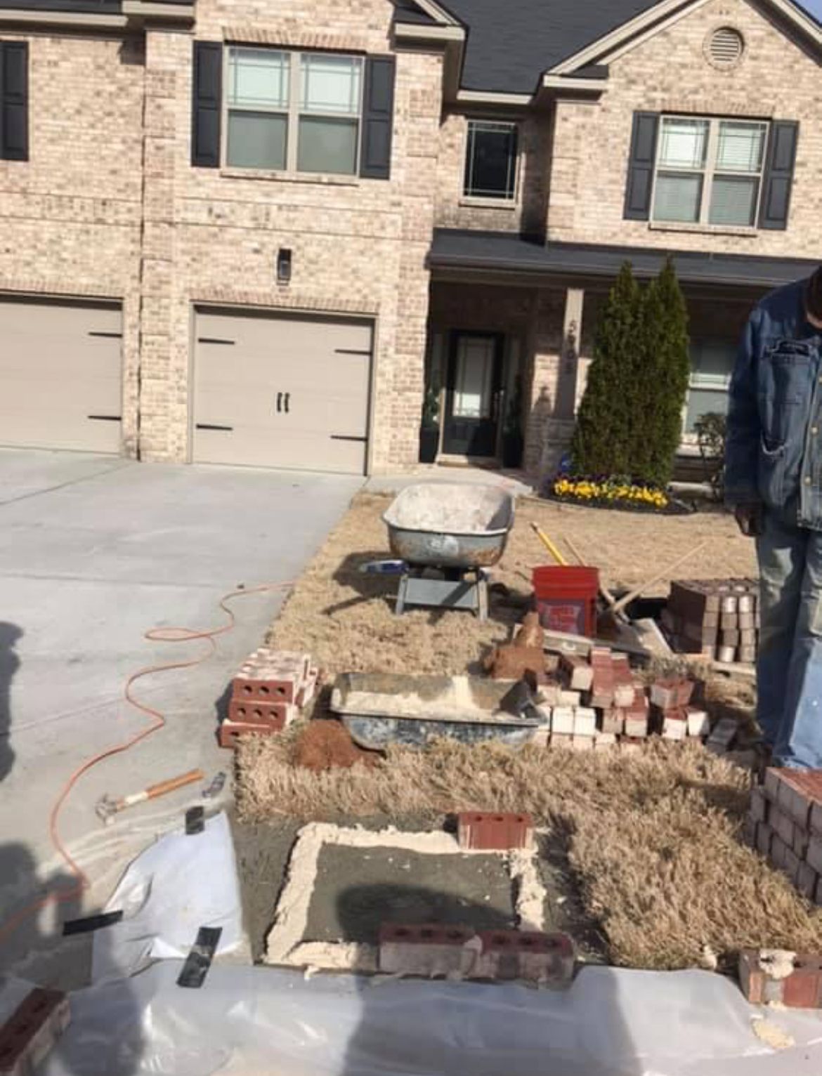 brick mailbox replacement