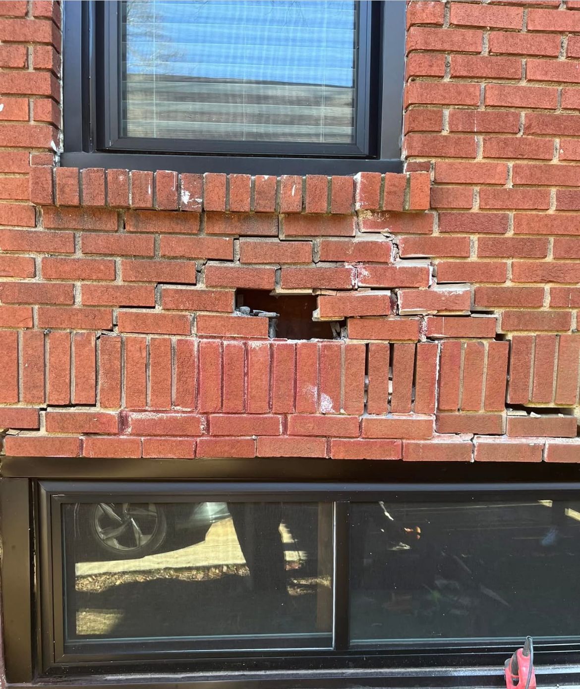 brick wall repair