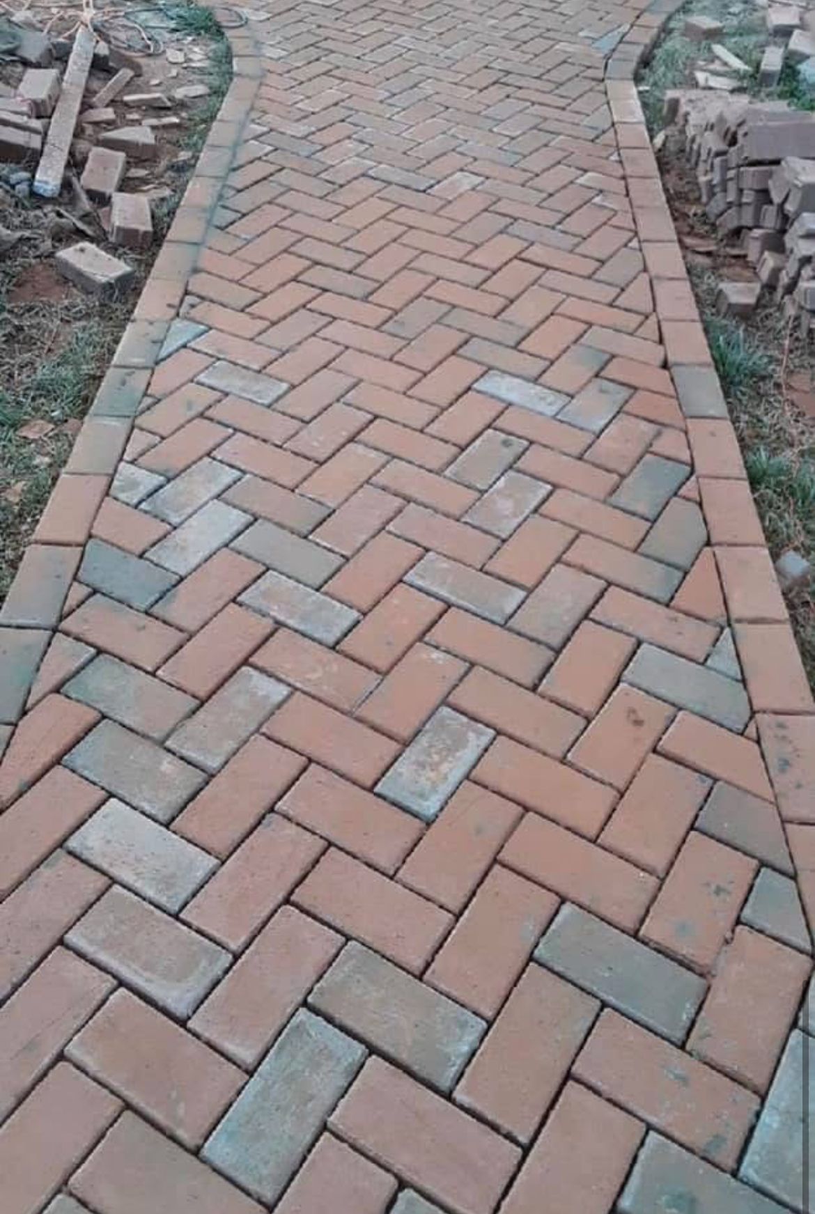 brick sidewalk