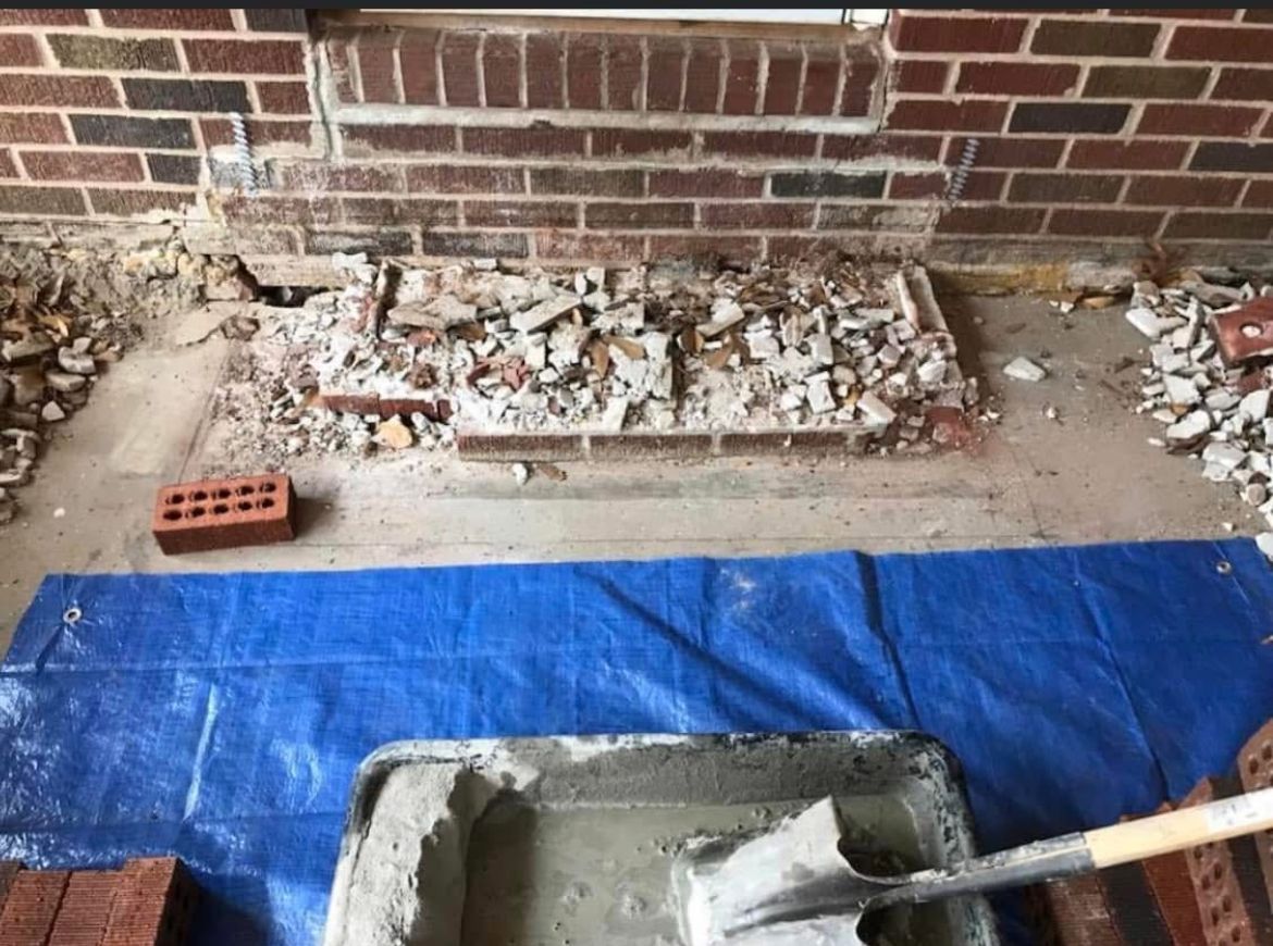 brick step repair