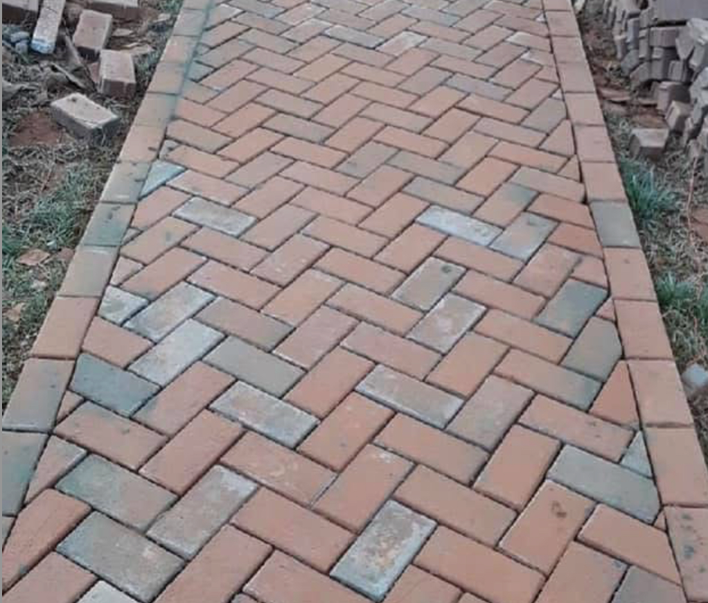 brick walkway