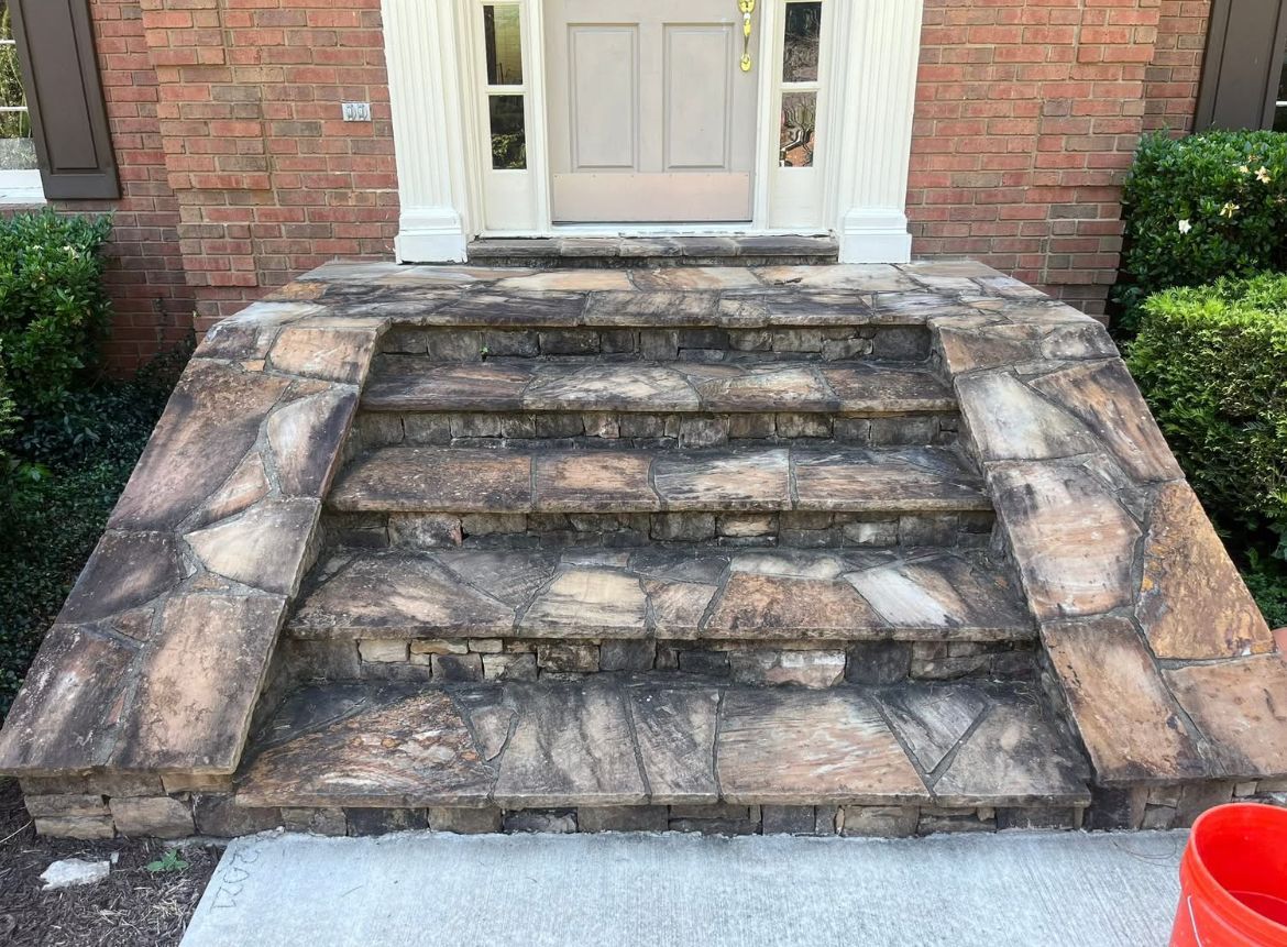 stone step repair atlanta