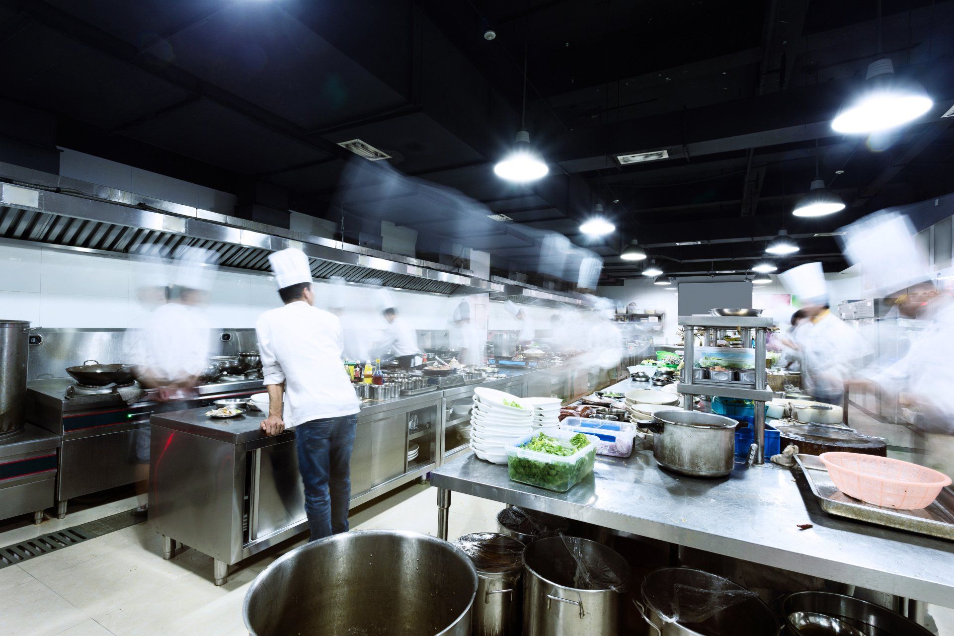 commercial kitchen
