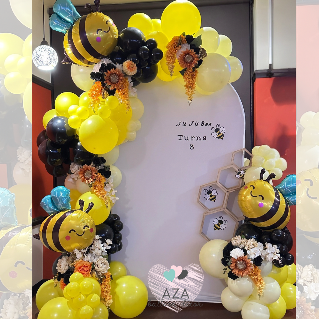 A room filled with balloons and a sign that says `` 40 ''.