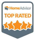 HomeAdvisor Top Rated Logo