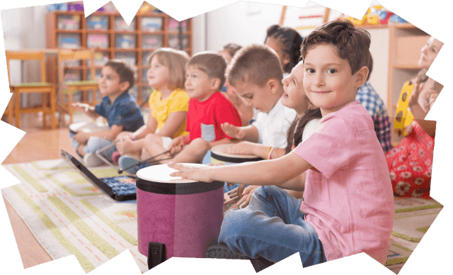 Daycare — Children Learning Music in Waco, TX