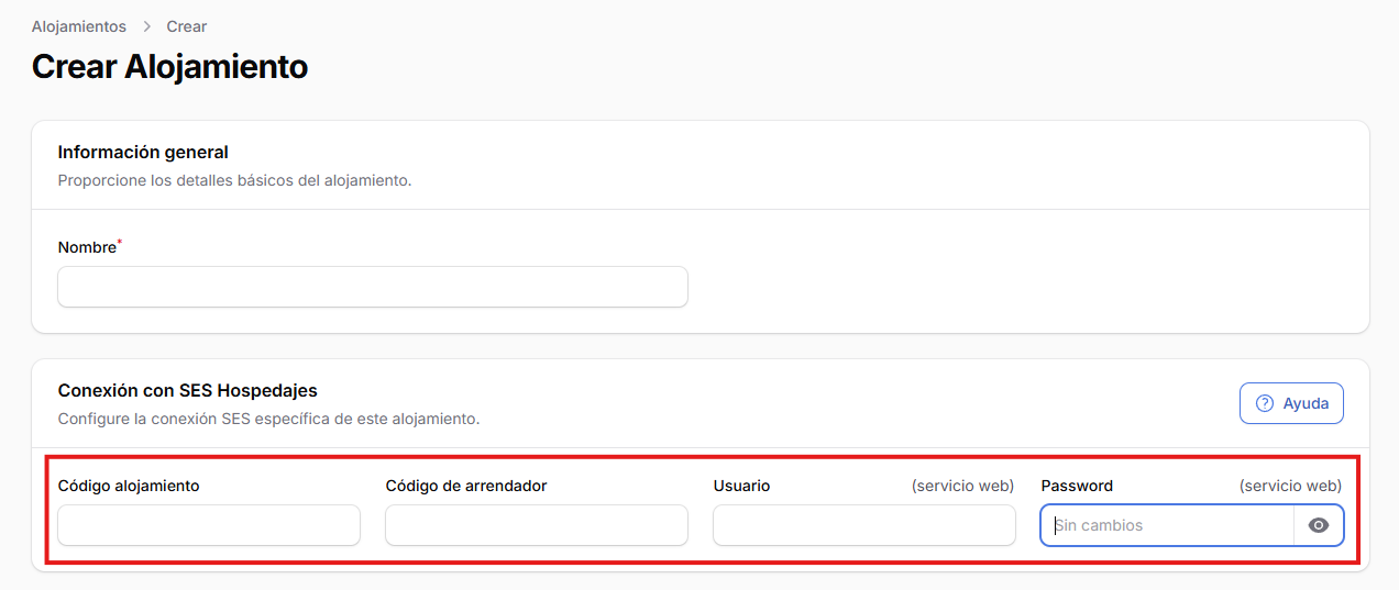 configuración SES en Checkin Vacacional