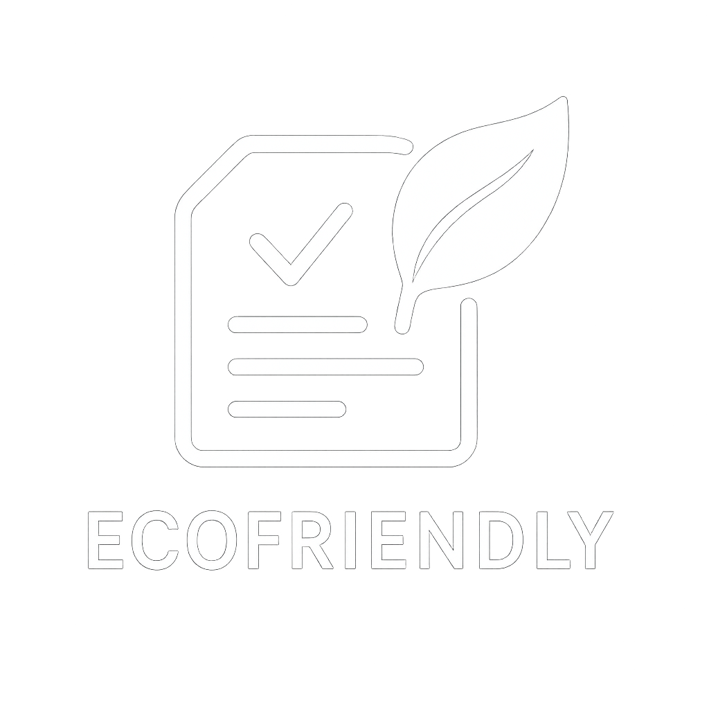 Ícono blanco de una lista de verificación con una marca de verificación y una hoja, etiquetada como 