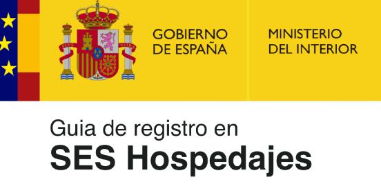Spanish government logo with text