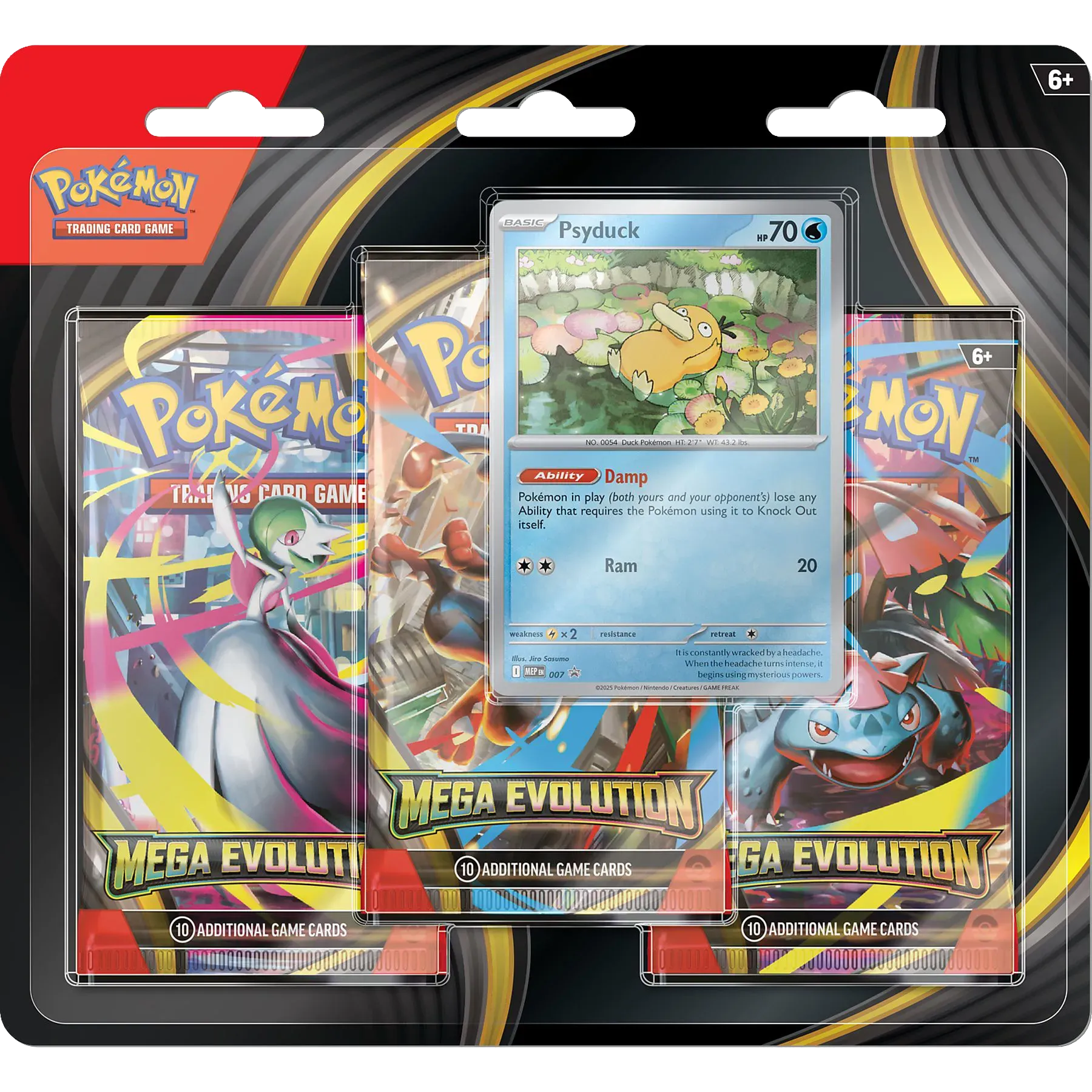 Mega Evolutions - 3 pack blister