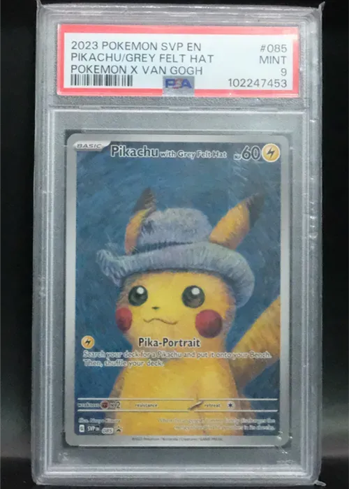 Pikachu van gogh - PSA 9