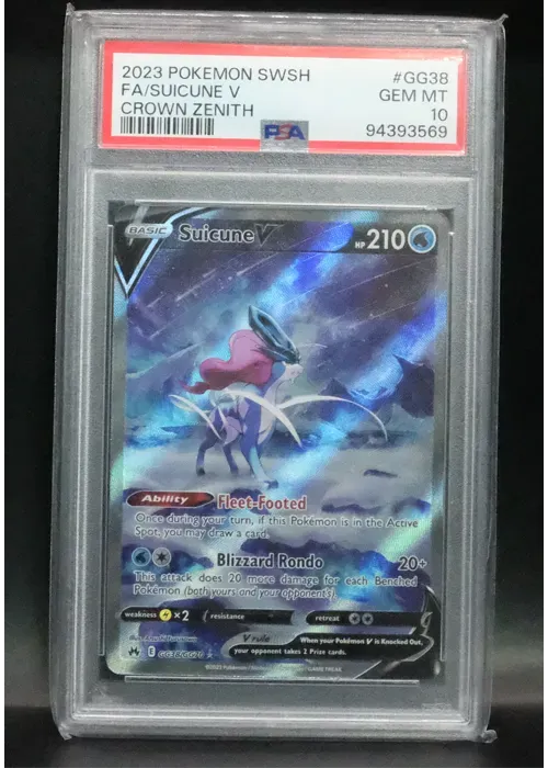 Suicune GG36 - PSA 10