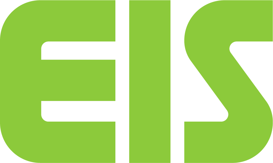 The letter e is green and the letter s is white.