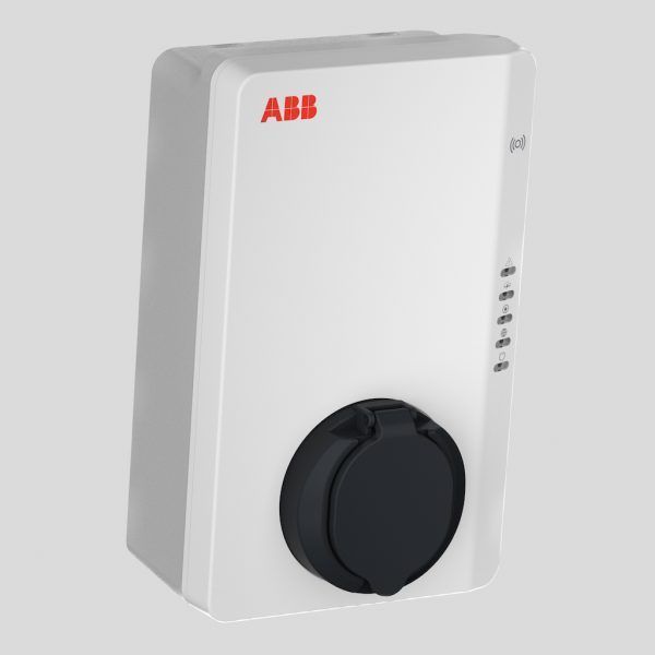 A white box with the word abb on it