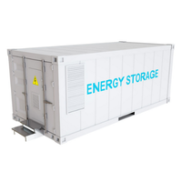 A 3d model of an energy storage container on a white background.