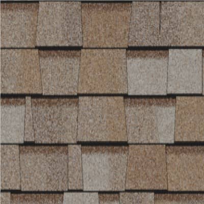 A close up of a roof with shingles on it.