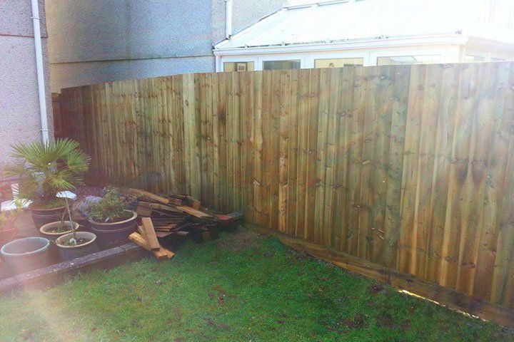 For garden landscaping in Yelverton call Spry's Fencing Ltd