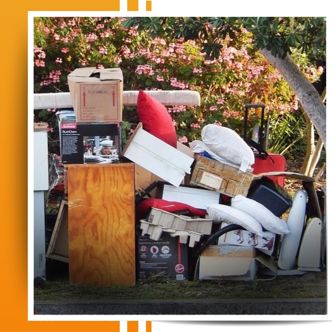 an of image of dump garbage