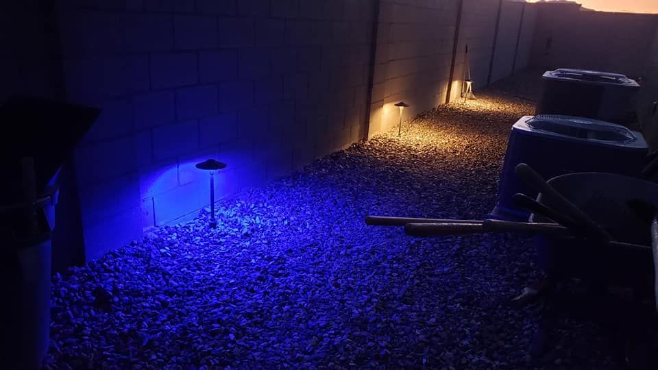 Blue Light — San Tan Valley, AZ — Cool Trimmings