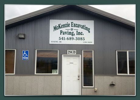 McKenzie Excavating & Paving Building | Eugene, OR  | McKenzie Excavating & Paving