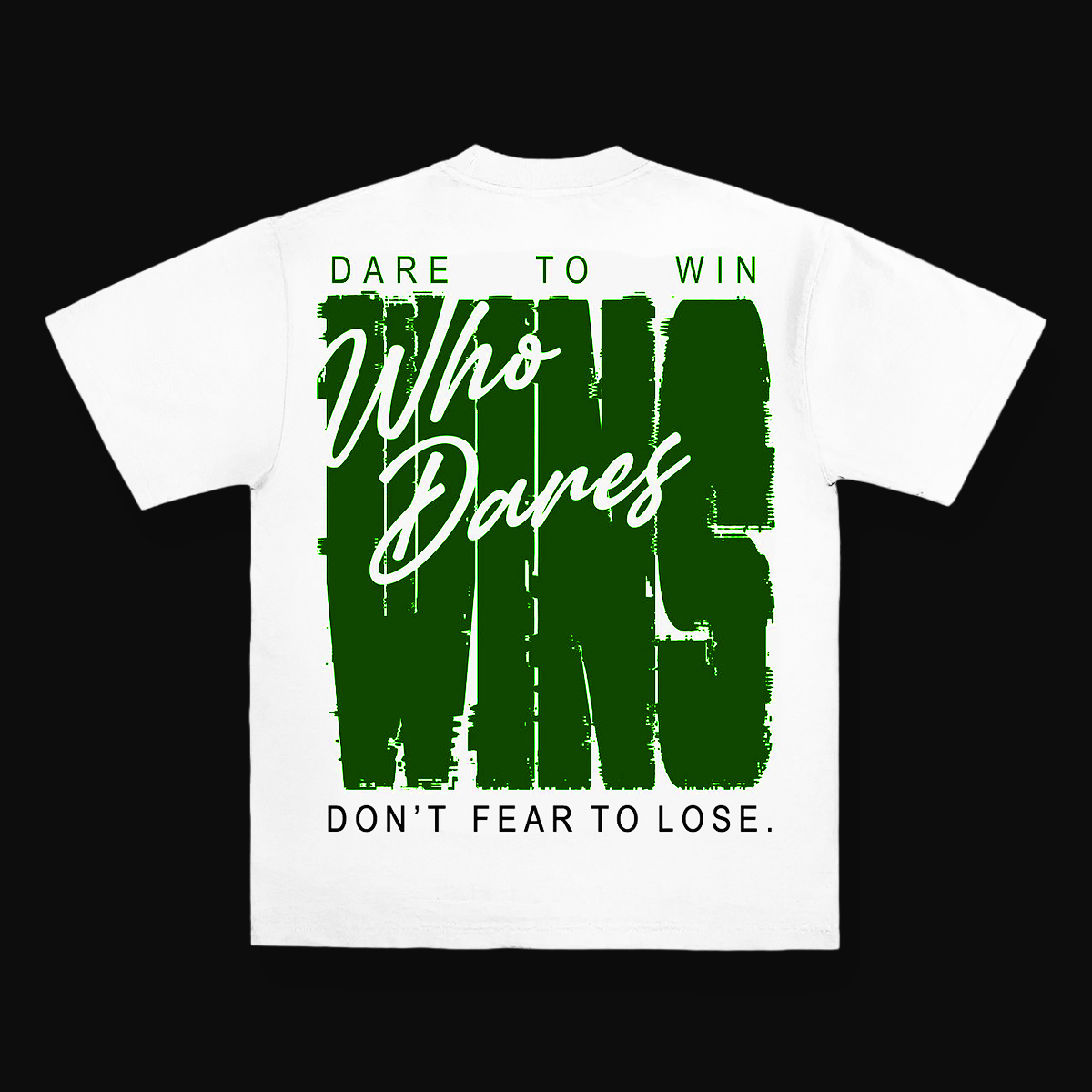 Who Dares Wins T-Shirt - Oversized