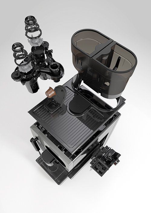 top view of Coffee Machine