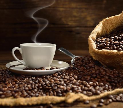 Roasted coffee seeds
