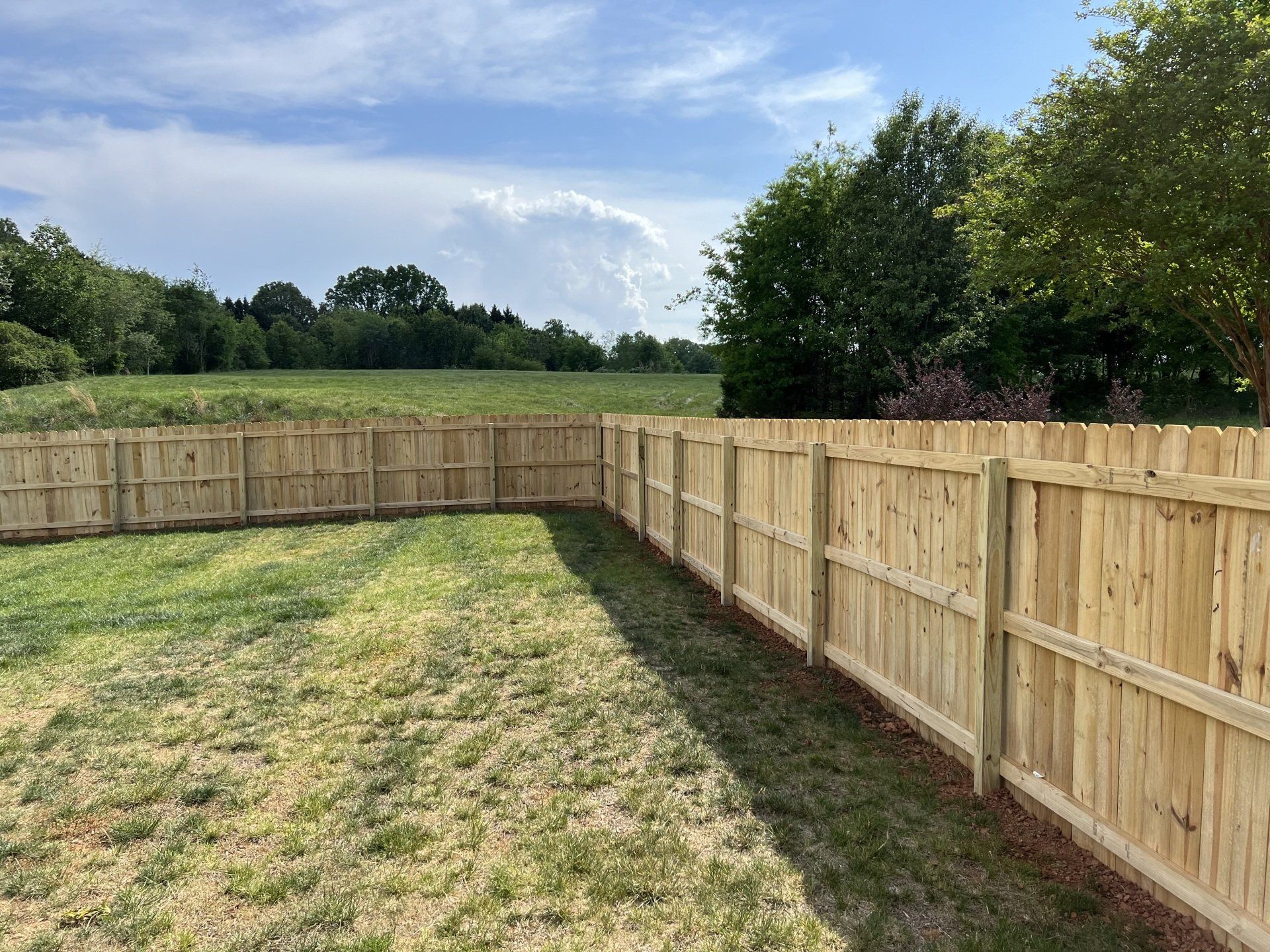 Wood Fences Latham's Custom Fence Salisbury & Statesville, NC