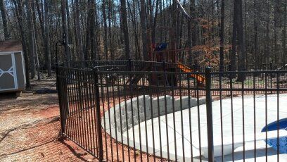 Fence Surrounding Pool