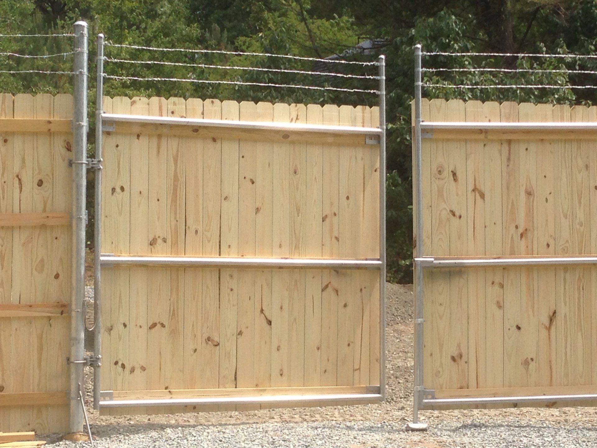 Wood Fencing 6