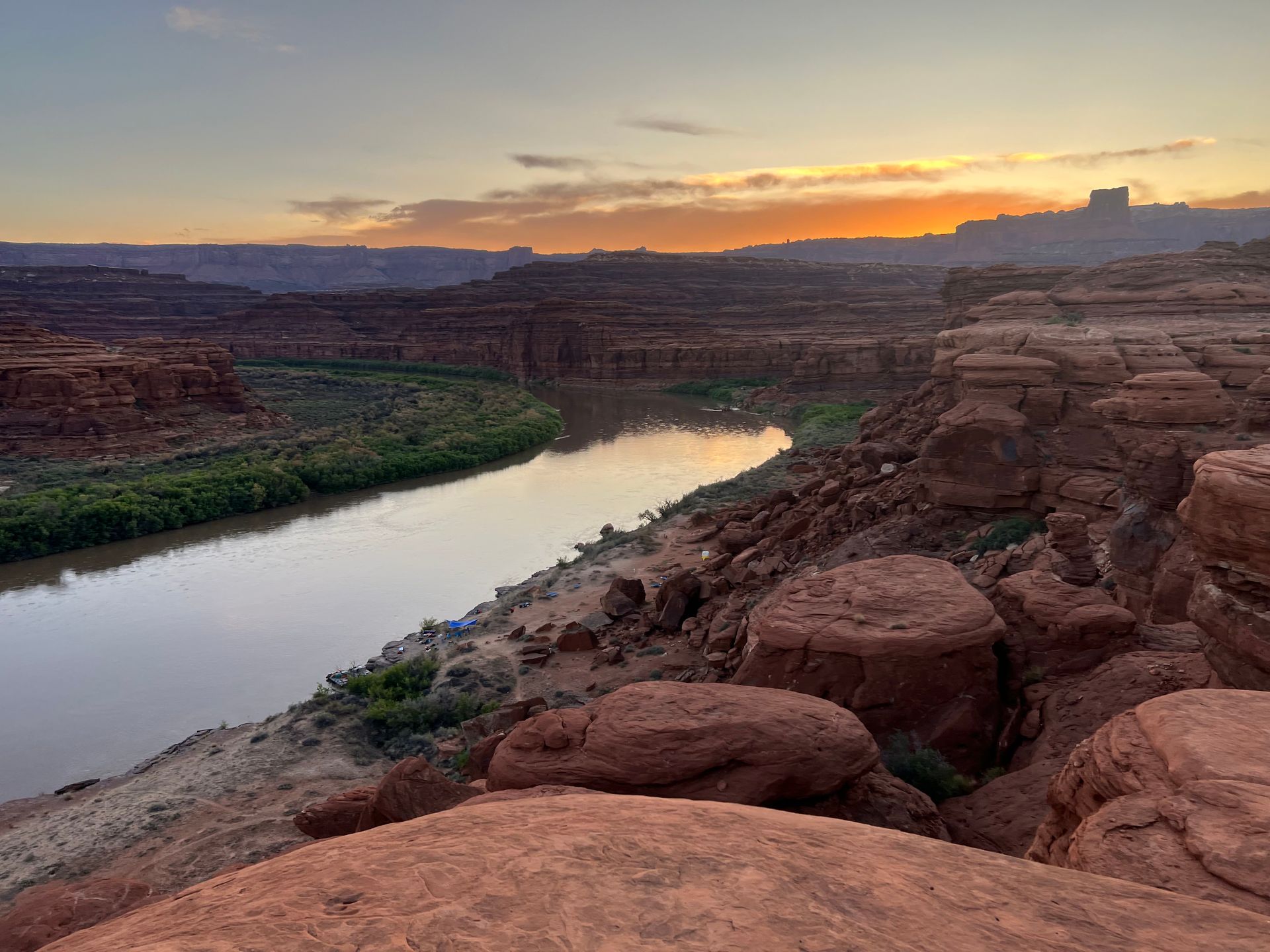 Flash flood at Redbud