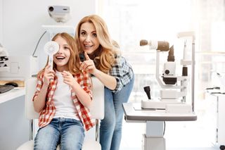 Optometrist Office — Testing The Eyesight of The Child in San Antonio, TX