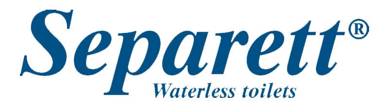 logo van separet- levert toiletten voor tiny houses
