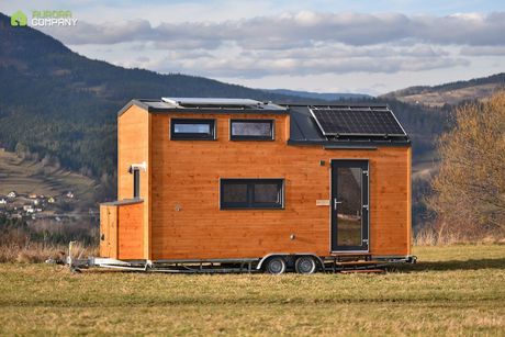 Tiny House Sunshine in gras