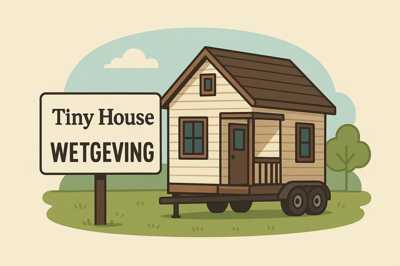 Tiny house wetgeving - de regels in Vlaanderen