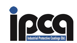 The logo for ipca industrial protective coatings qld