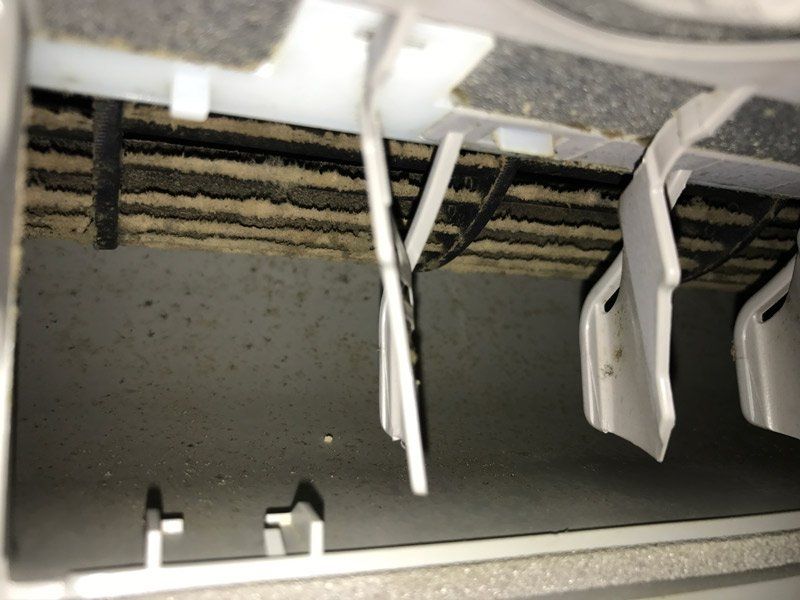 before image of dirty ac unit