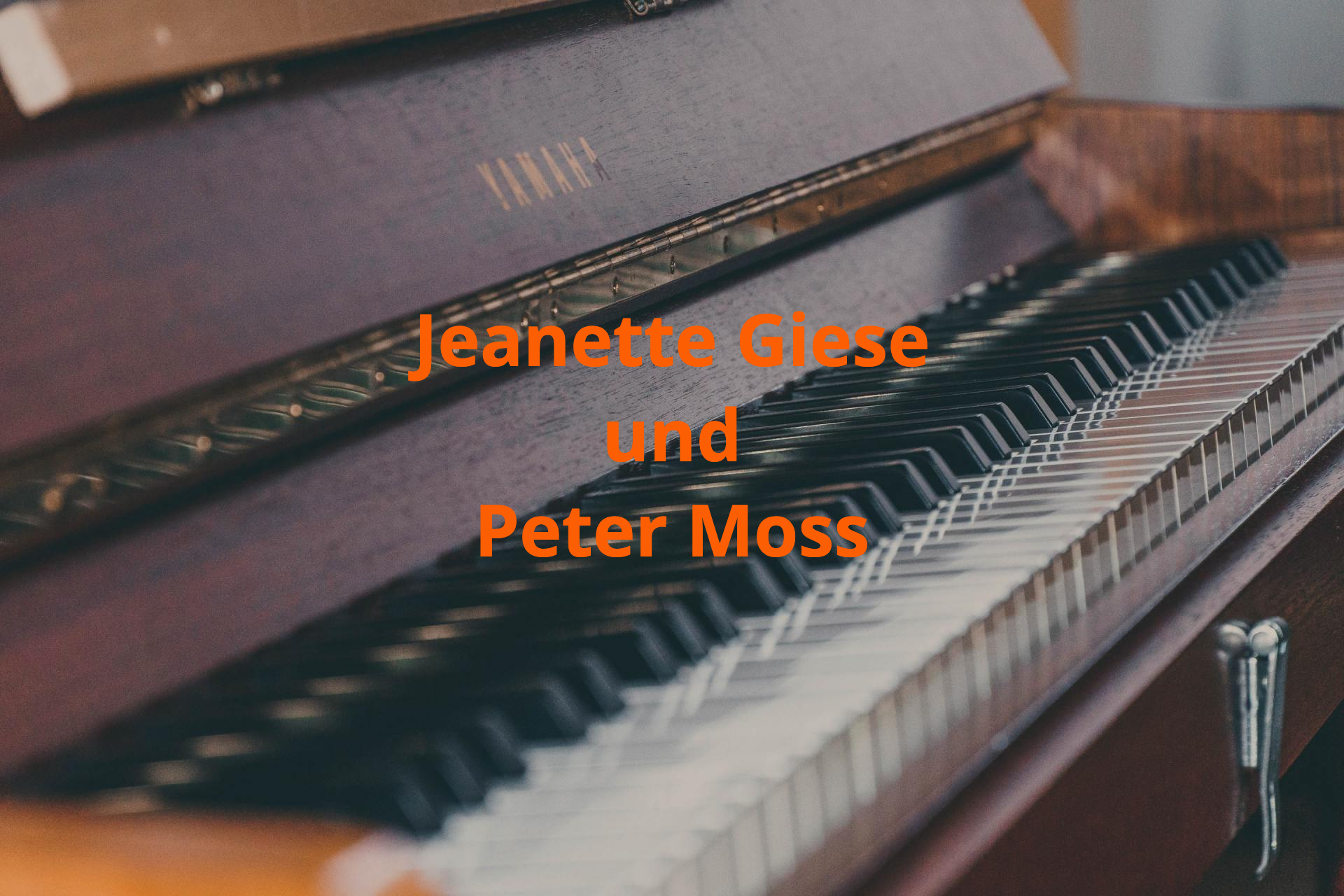 Jeanette Giese & Peter Moss